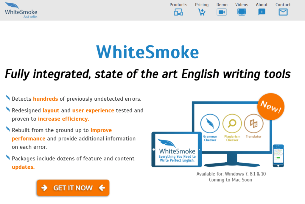 WhiteSmoke vs Grammarly - WhiteSmoke