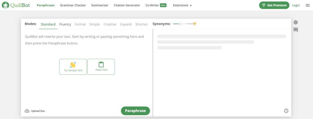 Quillbot vs Grammarly - Quillbot Overview