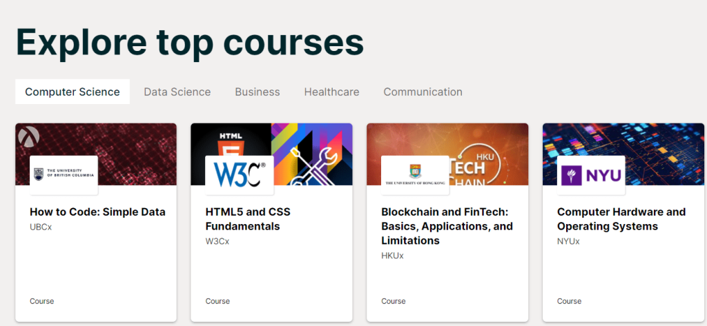 edx - Courses