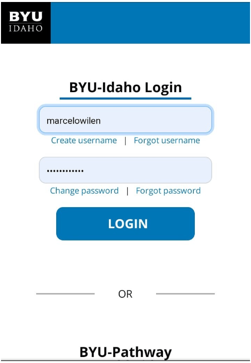 Click On Login