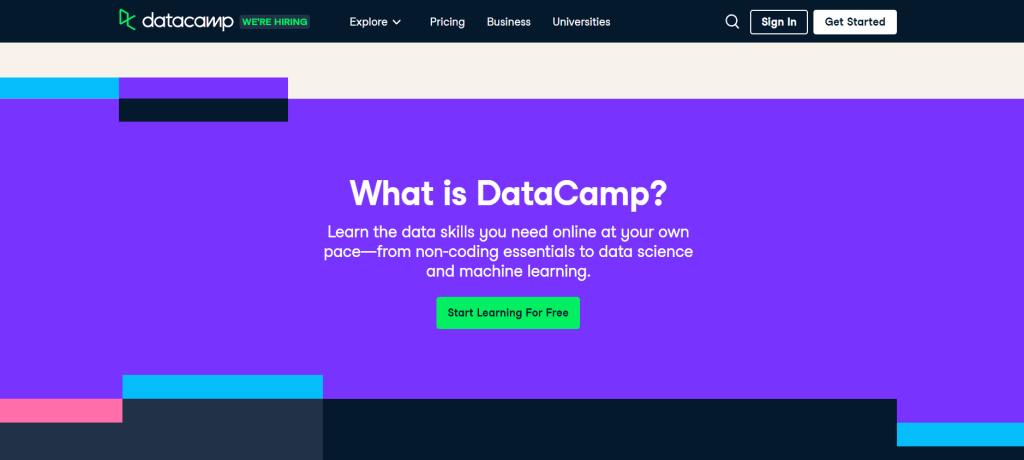 DataCamp Overview