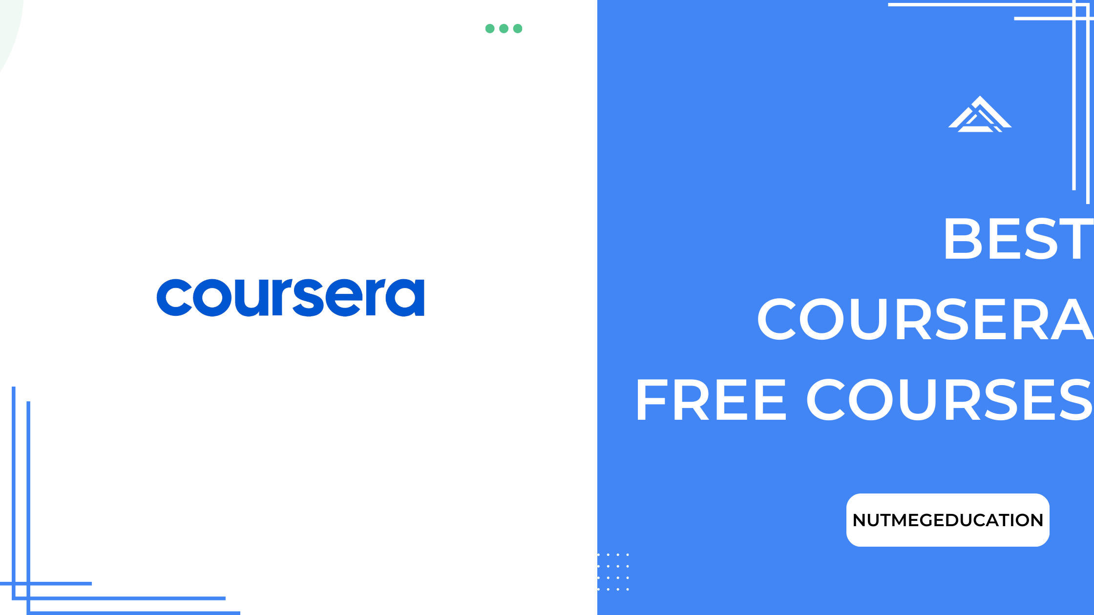 Best Coursera Free Courses - NutMegEducation